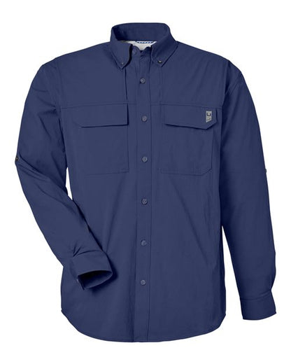 HUK. Men's Creekbed Pocket Fishing Shirt. H150184