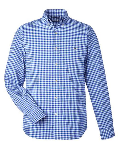 vineyard vines. Men's On-The-Go Nylon Gingham Shirt. W012060