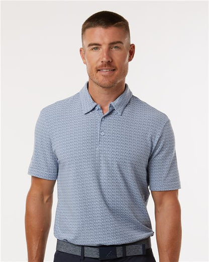 Adidas. Men's Blended Printed Polo. A702