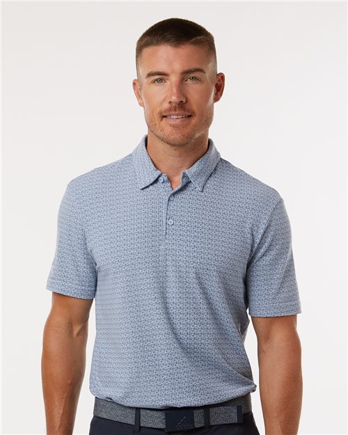 Adidas. Men's Blended Printed Polo. A702