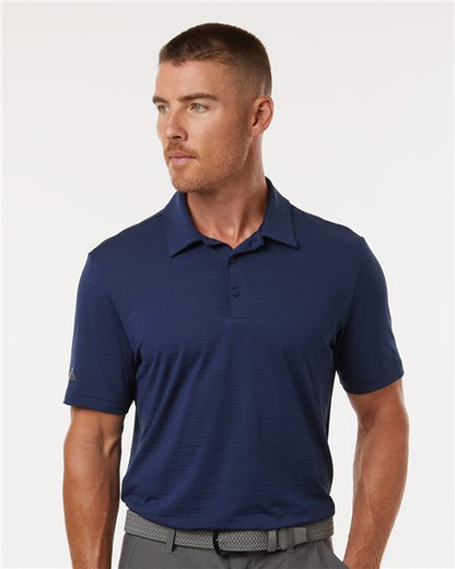 Adidas. Men's Textured Stripe Polo. A704