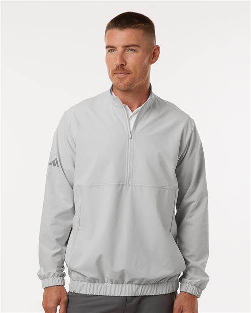 Adidas. Men's Stretch Woven Half-Zip Pullover. A705