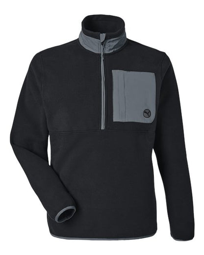 Puma Golf. Men's Fleece Quarter-Zip Pullover. 628407