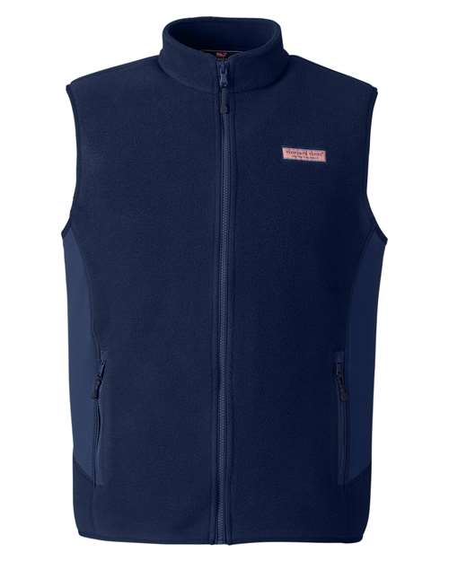 vineyard vines. Men's Harbor Fleece Vest. O001401
