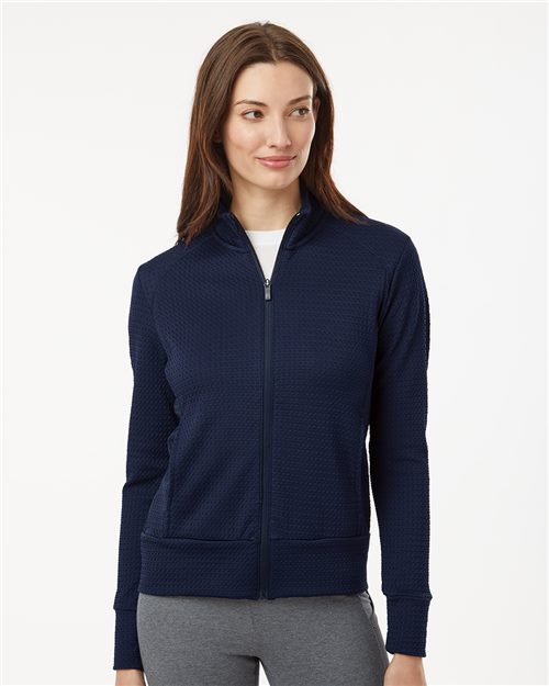 Adidas. Women's Ultimate365 Textured Full-Zip Jacket. A1007
