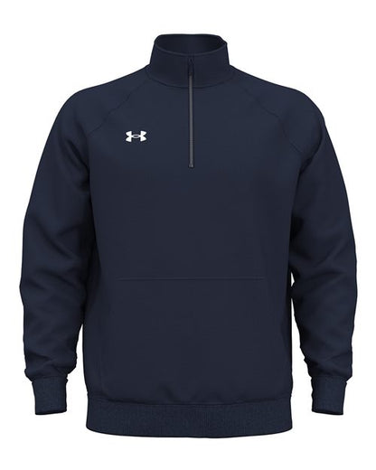 Under Armour. Men's Rival Fleece Quarter-Zip Pullover. 1386016