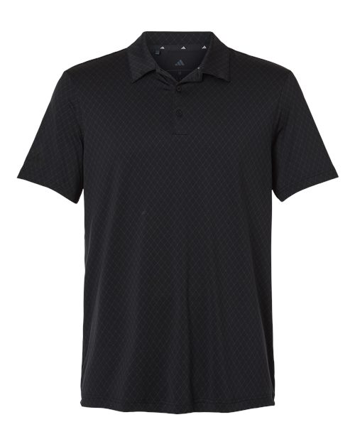 Adidas. Men's 4-Way Stretch Printed Polo. A716