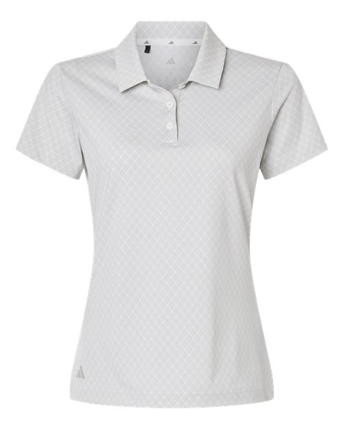 Adidas. Women's 4-Way Stretch Printed Polo. A717