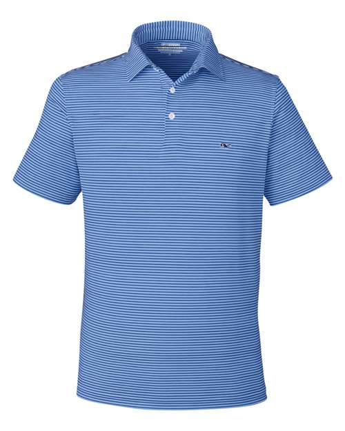 vineyard vines. Men's Bradley Stripe Sankaty Polo. G012426