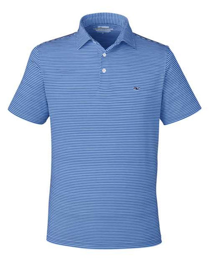 vineyard vines. Men's Bradley Stripe Sankaty Polo. G012426