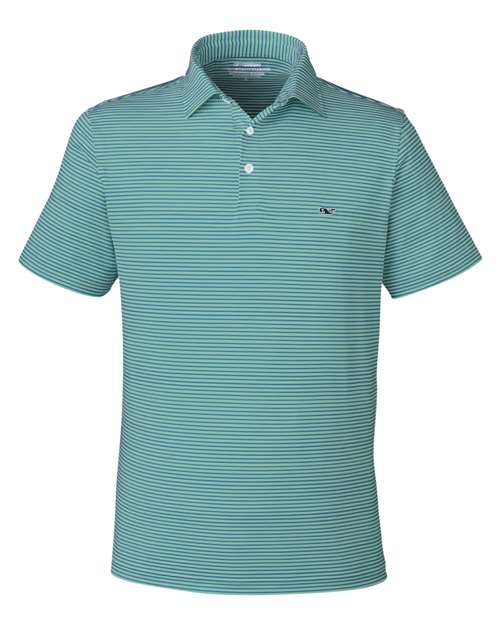 vineyard vines. Men's Bradley Stripe Sankaty Polo. G012426