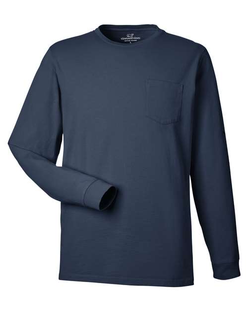 vineyard vines. Unisex Long Sleeve Pocket T-Shirt. V021214