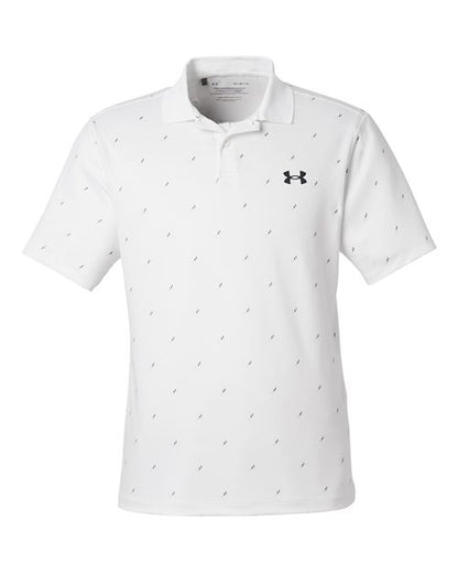 Under Armour. Men's 3.0 Printed Performance Polo. 1377377