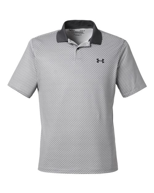 Under Armour. Men's 3.0 Printed Performance Polo. 1377377