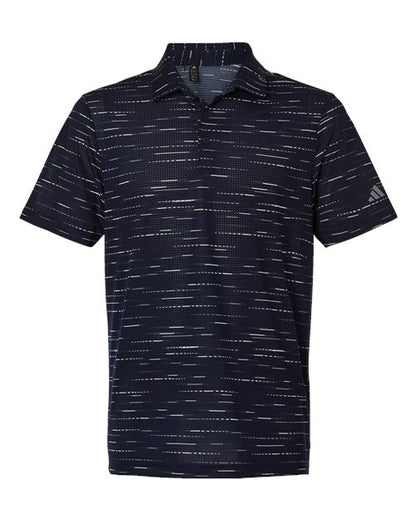Adidas. Men's Ultimate365 Mesh Glimmer Print Polo. A2015