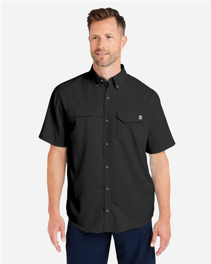 HUK. Men's Tide Point Short Sleeve Shirt. H150171