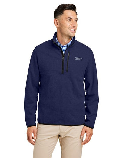 vineyard vines. Men's Mountain Sweaterfleece Quarter-Zip Pullover. K004694