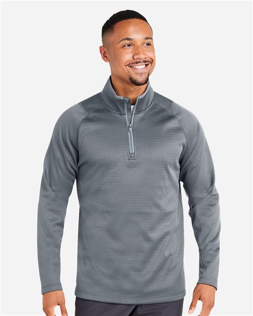 Puma Golf. Men's Waffle Fleece Quarter-Zip Pullover. 631105