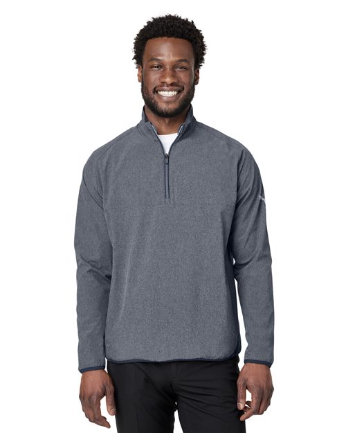 Puma Golf. Men's Coastal Woven Quarter-Zip Pullover. 538931