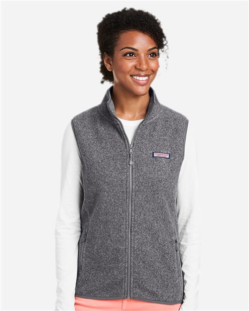 vineyard vines. Women's Harbor Fleece Vest. O001412