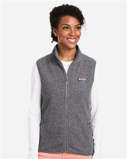 vineyard vines. Women's Harbor Fleece Vest. O001412