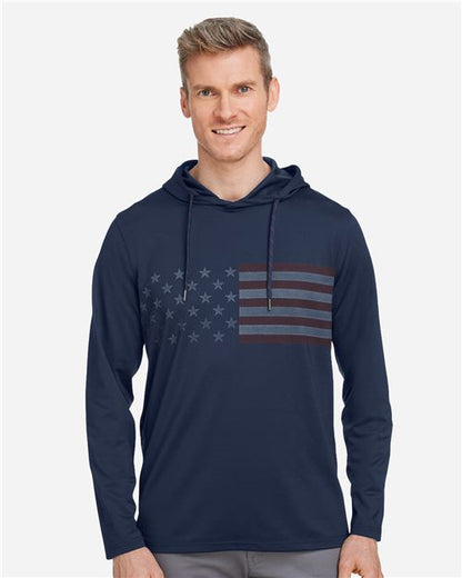 Puma Golf. Men's Volition Patriotic Hooded Pullover. 537474
