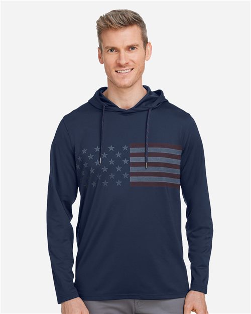 Puma Golf. Men's Volition Patriotic Hooded Pullover. 537474