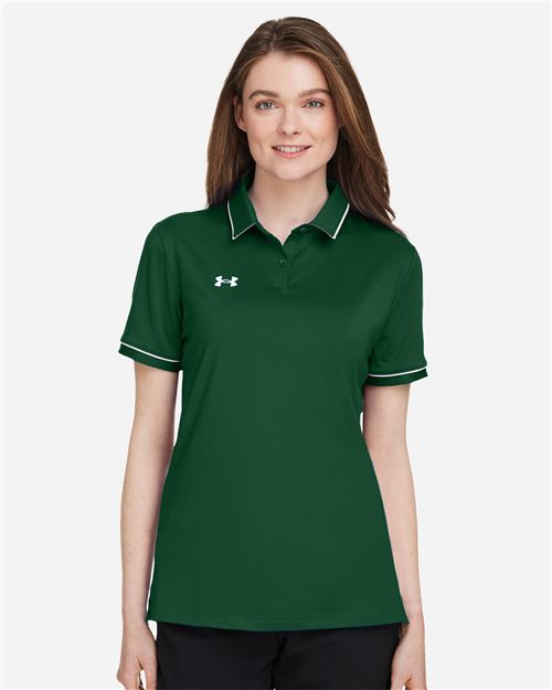 Under Armour. Women's Tipped Teams Performance Polo. 1376905