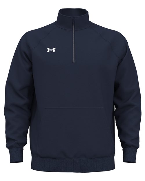 Under Armour. Men's Rival Fleece Quarter-Zip Pullover. 1386016