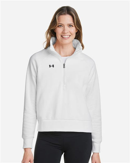 Under Armour. Women's Rival Fleece Half-Zip Pullover. 1379492