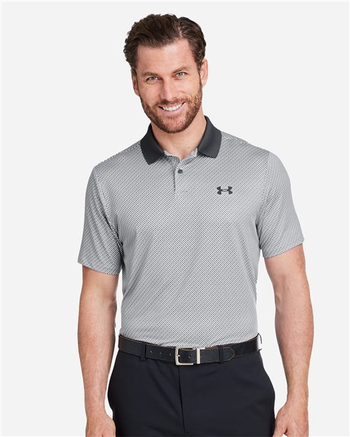 Under Armour. Men's 3.0 Printed Performance Polo. 1377377