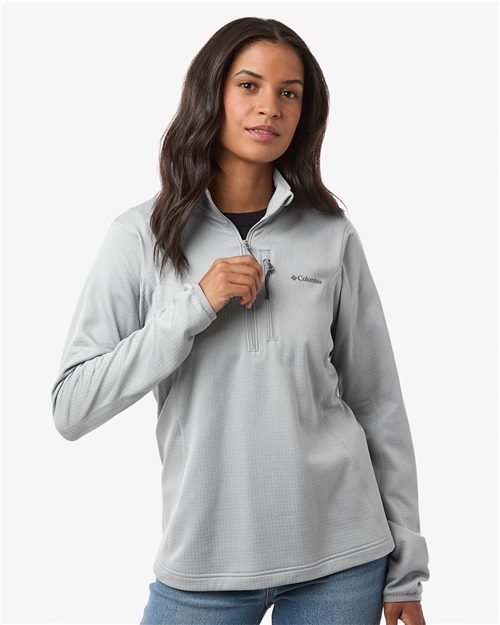 Columbia. Women's Essential Hike™ Grid Fleece Half-Zip Pullover. 213624