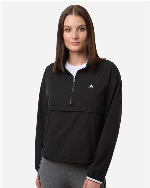 Adidas. Women's Go-To Quarter-Zip Jacket. A1012