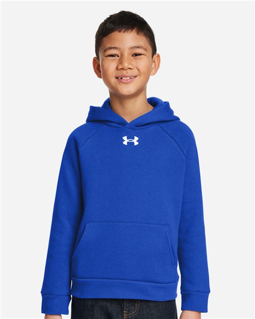 Under Armour. Youth Rival Fleece Hooded Sweatshirt. 1379792