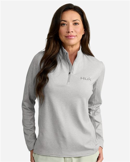 HUK. Women's Coldfront+ Quarter-Zip Pullover. H6130024