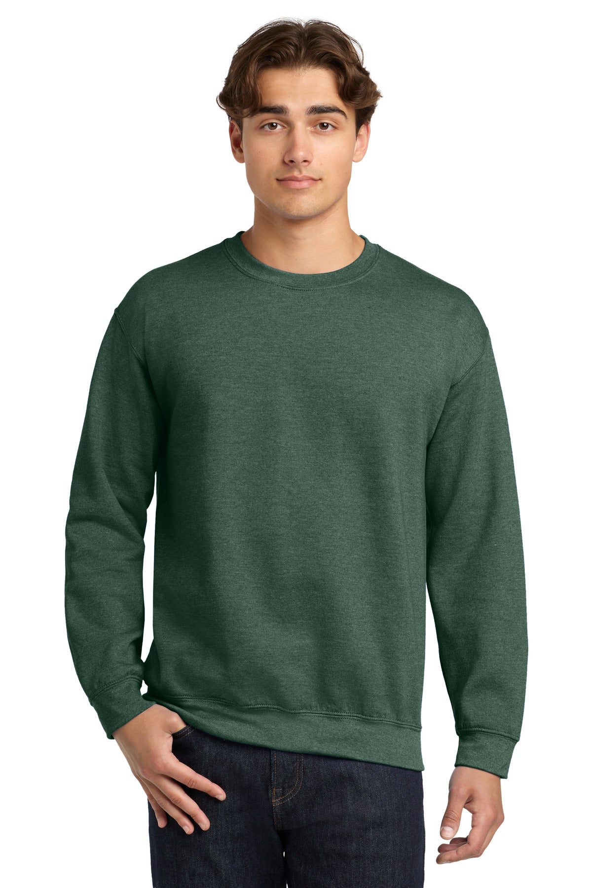 Gildan - Heavy Blend Crewneck Sweatshirt.  18000