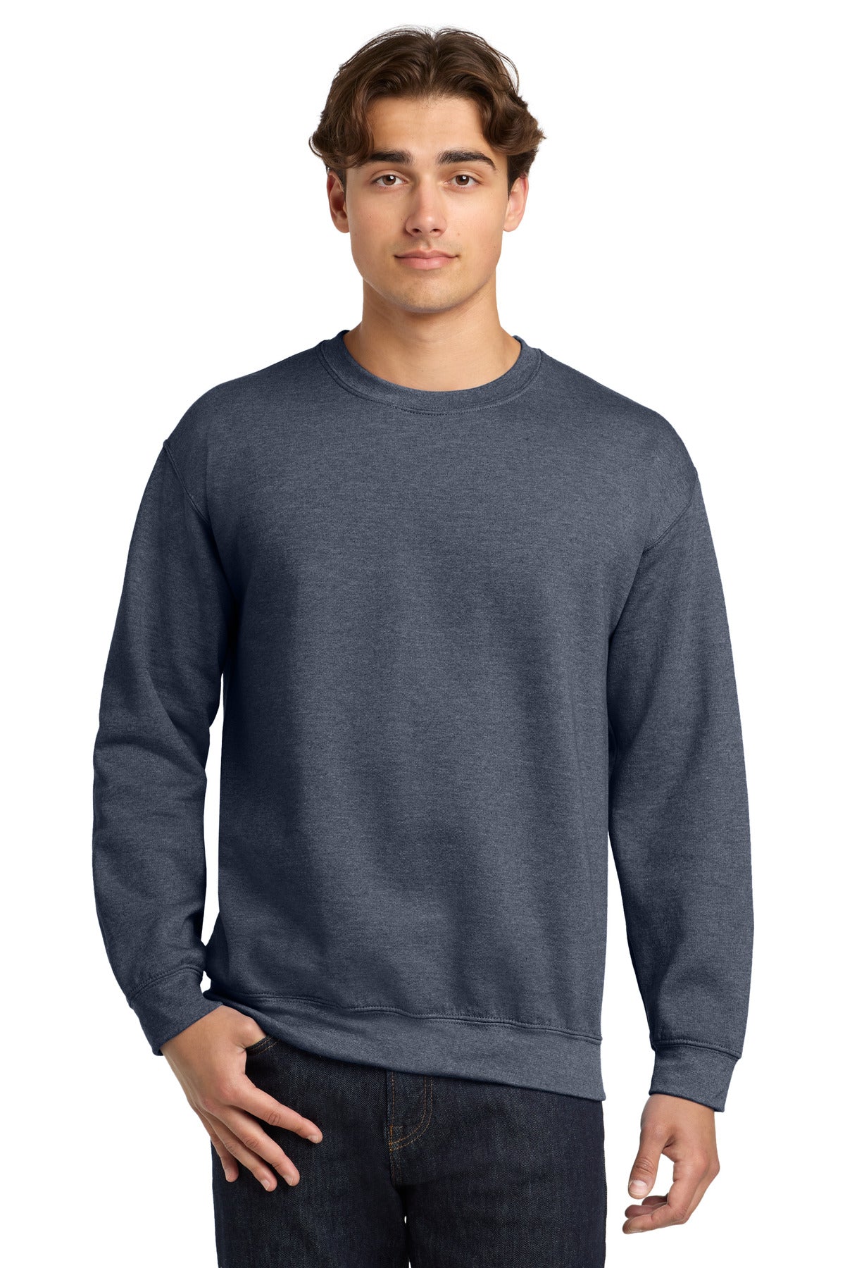 Gildan - Heavy Blend Crewneck Sweatshirt.  18000