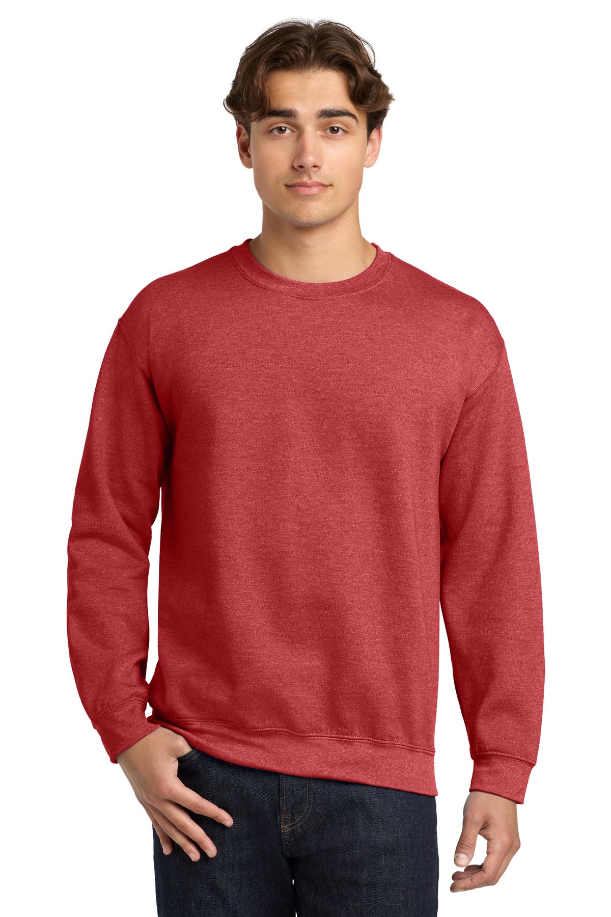 Gildan - Heavy Blend Crewneck Sweatshirt.  18000