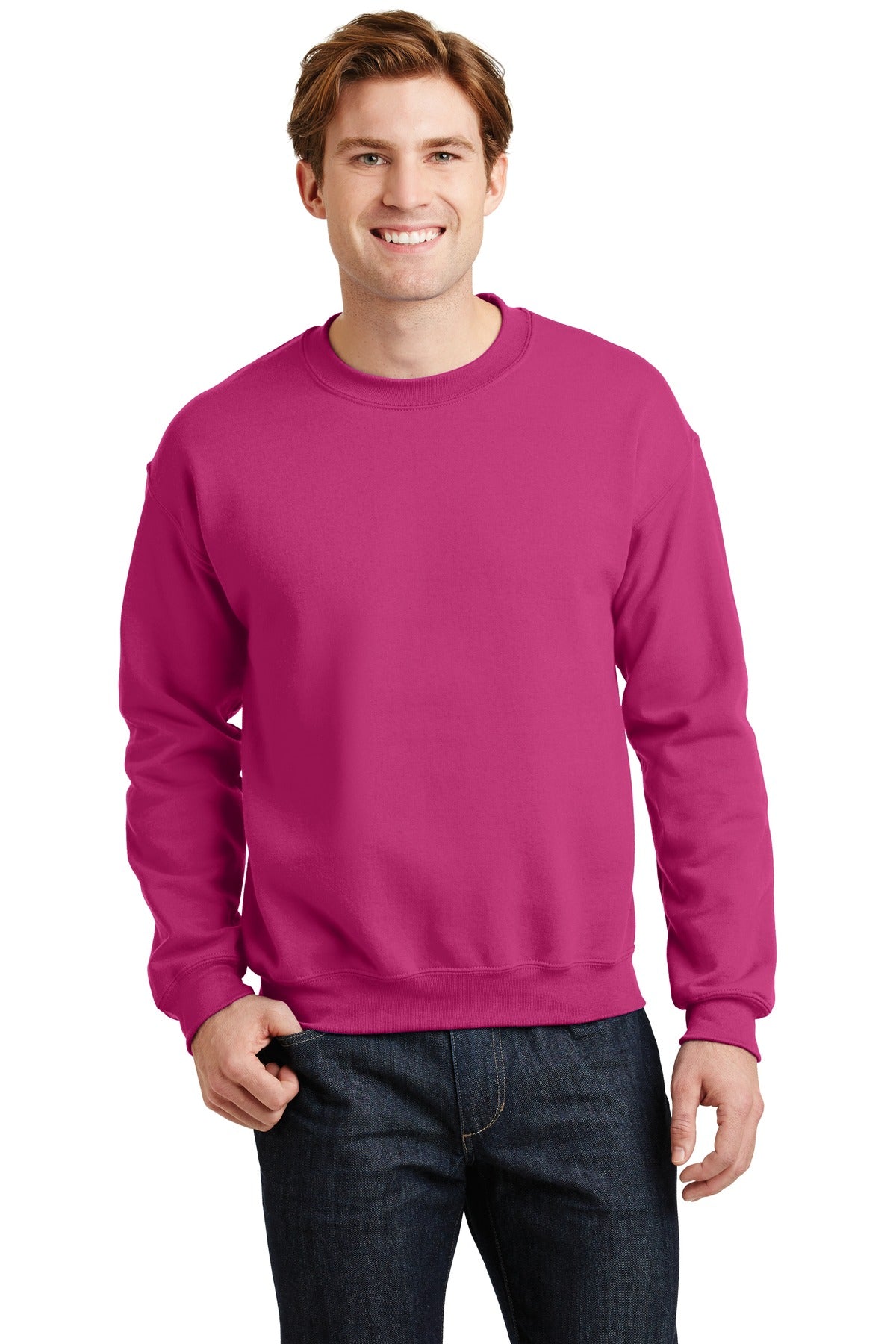 Gildan - Heavy Blend Crewneck Sweatshirt.  18000