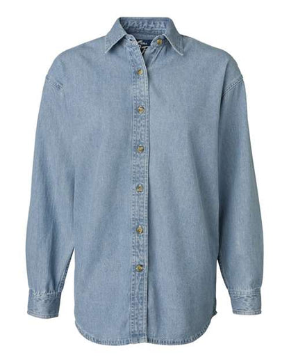 Sierra Pacific. Women's Denim Long Sleeve Shirt. 5211