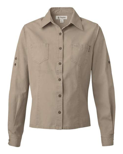DRI DUCK. Sawtooth Collection Women's Mortar Long Sleeve Shirt. 8284