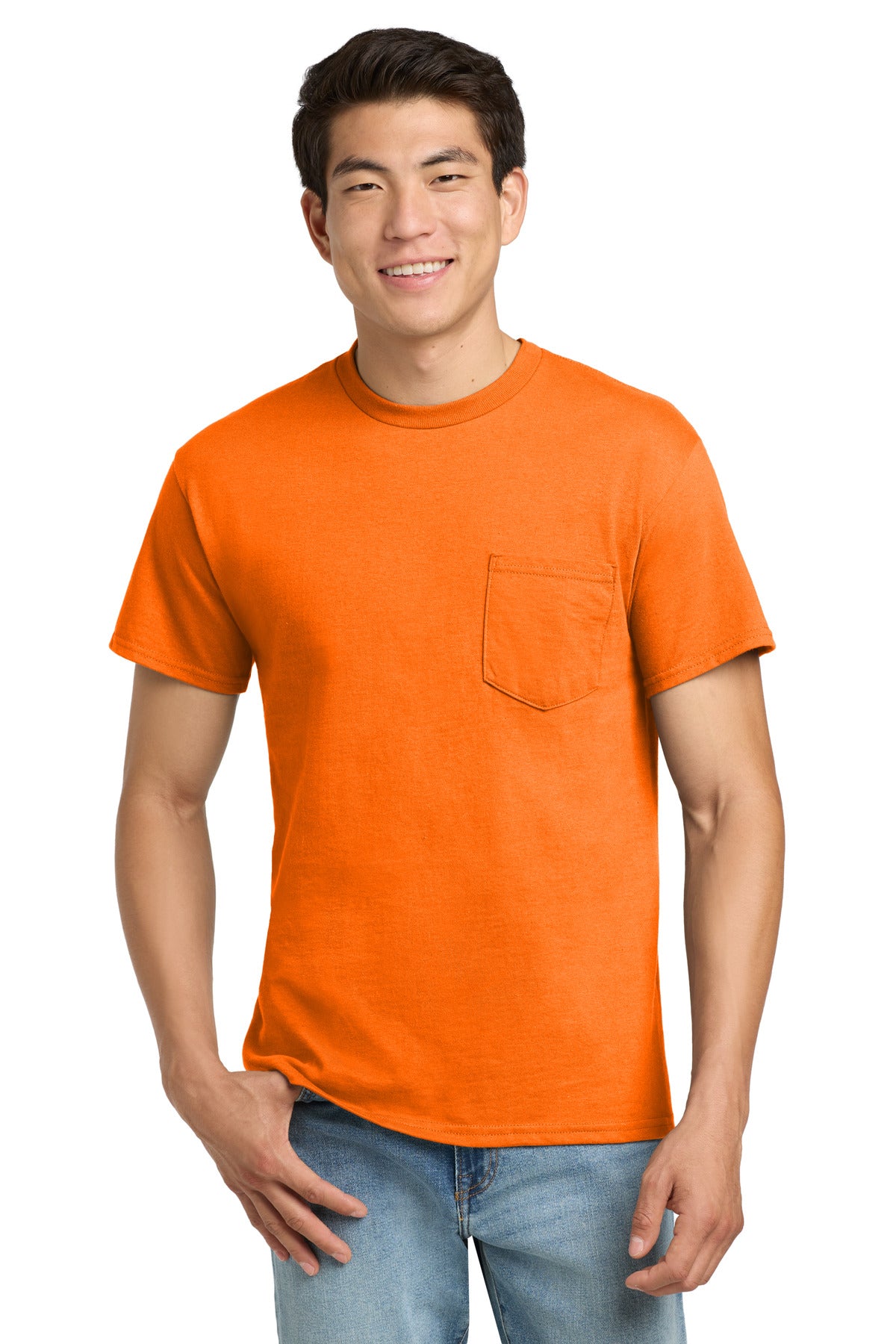 Gildan - Ultra Cotton 100% US Cotton T-Shirt with Pocket.  2300