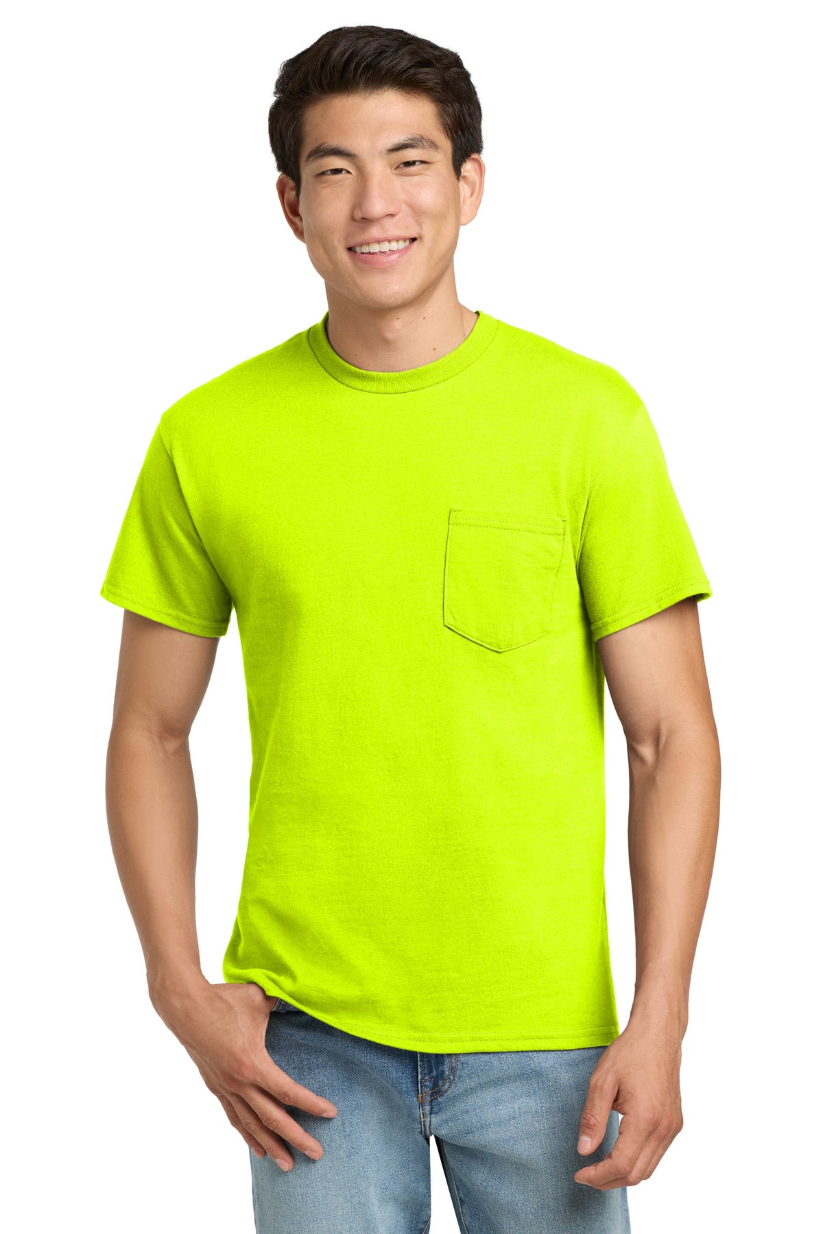 Gildan - Ultra Cotton 100% US Cotton T-Shirt with Pocket.  2300