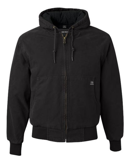 DRI DUCK. Men's Cheyenne Boulder Cloth™ Hooded Jacket with Tricot Quilt Lining. 5020