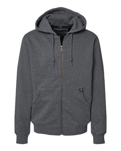DRI DUCK. Men's Crossfire Heavyweight Power Fleece Hooded Jacket with Thermal Lining. 7033