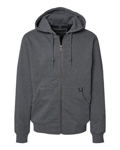 DRI DUCK. Men's Tall Crossfire Heavyweight Power Fleece Hooded Jacket with Thermal Lining. 7033T