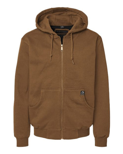 DRI DUCK. Men's Tall Crossfire Heavyweight Power Fleece Hooded Jacket with Thermal Lining. 7033T