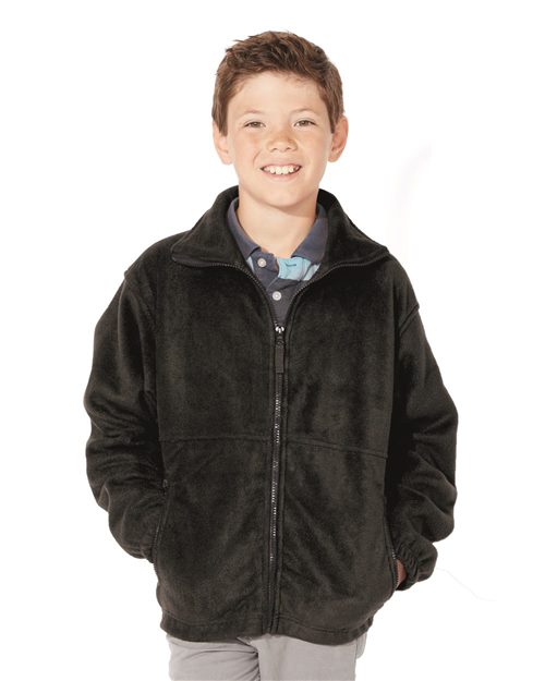Sierra Pacific. Youth Fleece Full-Zip Jacket. 4061