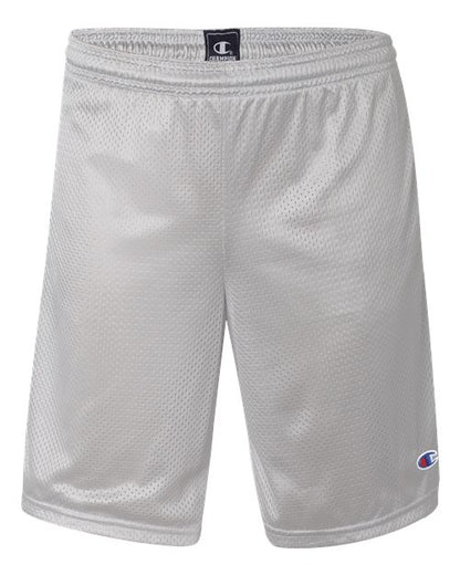 Champion. Polyester Mesh 9" Shorts with Pockets. S162