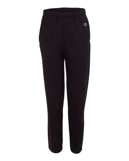 Champion. Powerblend® Open-Bottom Sweatpants with Pockets. P800